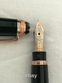 Montblanc Meisterstuck Mozart 114 FP, 75th Anniversary LE 1924 Rose Gold Details