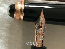 Montblanc Meisterstuck Mozart 114 FP, 75th Anniversary LE 1924 Rose Gold Details