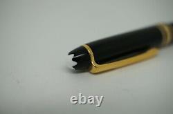 Montblanc Meisterstuck Mozart Small Ballpoint Pen Black Gold Germany 4 10.5 cm