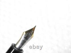 Montblanc Meisterstuck No. 149 Nib 14K 585 F Fountain Pen Ebonite Bi-color