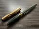 Montblanc Meisterstuck No. 72 Fountain Pen Green x Gold EF (Extra Fine) 18K Nib