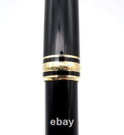 Montblanc Meisterstuck ROLLERBALL 163 Classique Solitaire Black & Gold