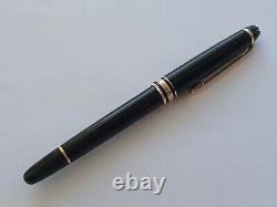 Montblanc Meisterstuck Rollerball Pen 164 Black Resin&gold Plated Made Germany