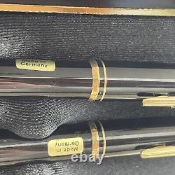 Montblanc Meisterstuck Set Ballpoint Pen & 0.7mm Pencil The Classic Gold Black