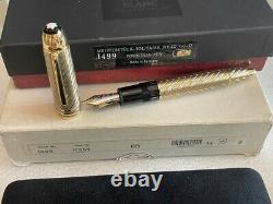 Montblanc Meisterstuck Solid Gold Bicolor 149 Fountain Pen #1499 New In Box