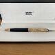 Montblanc Meisterstuck Solitaire 164 Ballpoint Pen Champagne Gold Boxed