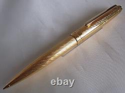 Montblanc Meisterstuck Solitaire 1654 Gold Plated Barley Mechanical Pencil Name