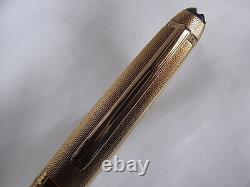 Montblanc Meisterstuck Solitaire 1654 Gold Plated Barley Mechanical Pencil Name