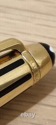 Montblanc Meisterstuck Solitaire Doue Gold & Black Classic Ballpoint Pen