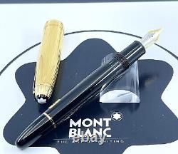 Montblanc Meisterstuck Solitaire Doue Gold-Plated Le Grand Fountain Pen