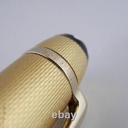 Montblanc Meisterstuck Solitaire Gold Plated Barley Mechanical Pencil 0.7mm