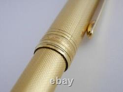 Montblanc Meisterstuck Solitaire Gold Plated Barley Mechanical Pencil (used)