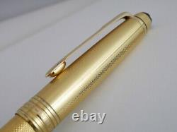 Montblanc Meisterstuck Solitaire Gold Plated Barley Mechanical Pencil (used)