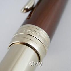 Montblanc Meisterstuck Solitaire Gold Plated Citrin Fountain Pen F FREE SHIPPING