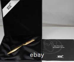 Montblanc Meisterstuck Solitaire Vermeil 925 Barley Ballpoint Pen with Box
