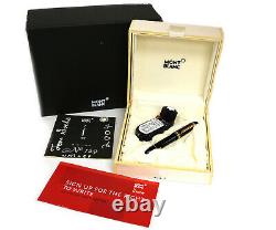 Montblanc Meisterstuck Tom Sachs UNICEF Fountain Pen With Box Papers