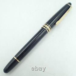 Montblanc Meisterstuck Wannian Pen 4810 14K 585 Black Gold Afi3 Second Hand