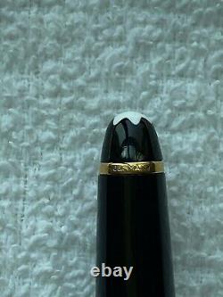 Montblanc Meisterstuck West Germany ballpoint pen black gold trim