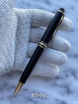 Montblanc Meisterstuck ballpoint pen 164 Black resin & Gold plated made Germany