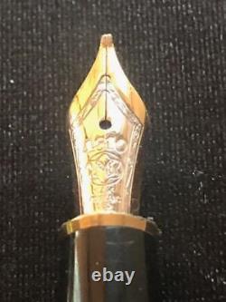 Montblanc Premium Fountain Pen MONTBLANC Meisterstuck 14K Gold #b28c28