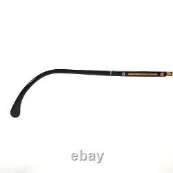 Montblanc Sunglasses Meisterstuck 006766 Black Gold Frames with Orange Lenses