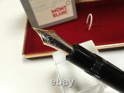 Montblanc meisterstuck 149 fountain pen 18C F= fine gold nib (new old stock)