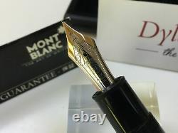 Montblanc meisterstuck 149 fountain pen 18K F= fine gold nib + box