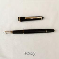 Montblanc meisterstuck 14kt gold nib classique 144 fountain pen- Made in Germany