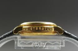 N MINT Vintage MONTBLANC MEISTERSTUCK 7006 Gold Women Watch Quartz From JAPAN