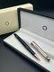 NEW MONTBLANC Meisterstuck rose Gold color Classique M163 Rollerball Pen