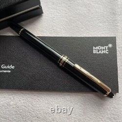 New Authentic Montblanc Meisterstuck Gold Coated Classique Rollerball Pen