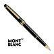 New Montblanc Meisterstuck Gold Rollerball Black Deals on Gifts
