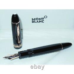 Newith2ND Montblanc Meisterstuck Rose Gold 149 Fountain Pen M 18K Nib 112666 red