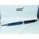 NewithOS Montblanc Meisterstuck Solitaire Blue Hour Midsize Ballpoint Pen 112891