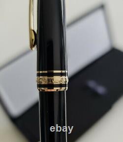 Rare Montblanc Meisterstuck 144, Fountain Pen, 18K Golden Nib Medium