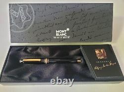 Rare Montblanc Meisterstuck Mozart (Mini) Black Ballpoint Pen 116R Monogram