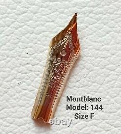 Spacial Price MontbIanc Meisterstuck 144 Fountain Nip14k Gold F New old Stock#2