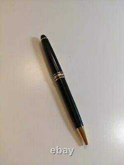Vintage Authentic Montblanc Meisterstuck Black Abd Gold Ballpoint Pen