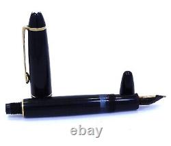 Vintage MONTBLANC 146 Meisterstuck 14k Gold M Nib 4810 Fountain Pen