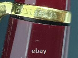 Vintage MONTBLANC Meisterstuck Pix Fountain Pen nº GY1188631 Gold Nib 14k