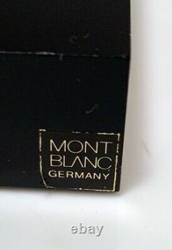 Vintage MontBlanc Meisterstuck 149 Fountain Pen 14K Gold Nib holder Desk Set