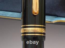 Vintage Montblanc 149 Meisterstuck 18k 750 Gold Nib/F Fountain Pen Germany