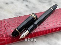 Vintage Montblanc Meisterstuck 149 Fountain Pen Gold Nib 14k 585 Made In Germany