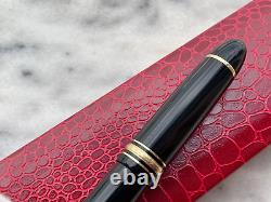 Vintage Montblanc Meisterstuck 149 Fountain Pen Gold Nib 14k 585 Made In Germany