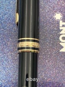 Vintage Montblanc Meisterstuck 164 Ballpoint pen withcase and materials