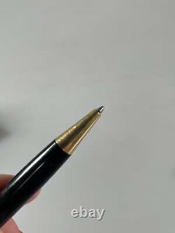 Vintage Montblanc Meisterstuck Black Fountain Pen and ball point 4810 14k Gold 5