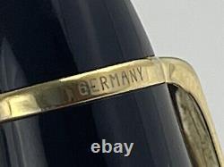 Vintage Montblanc Meisterstuck Black Resin Gold Ballpoint Pen Germany