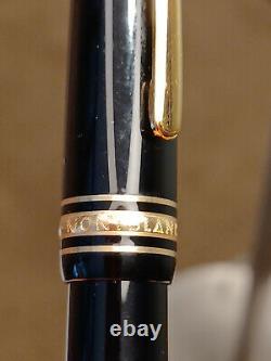 Vintage Montblanc Meisterstuck Fountain Pen 14C Gold/585 Med Nib 4810