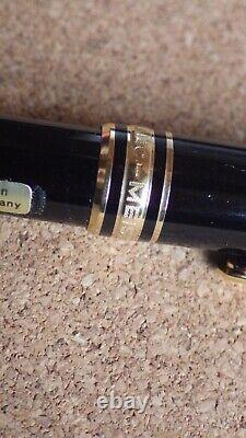 Vintage Montblanc Meisterstuck Gold Trim Classique Ballpoint Pen Nos Mint In Box