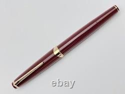Vintage Montblanc Meisterstuck No. 12 Fountain Pen in Bordeaux Color